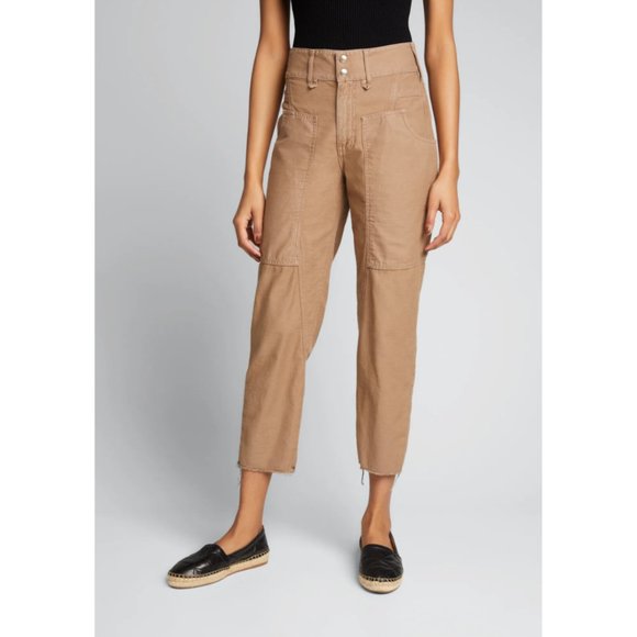 Frame Twisted Utility Pant in Washed Desert - Picture 2 of 10